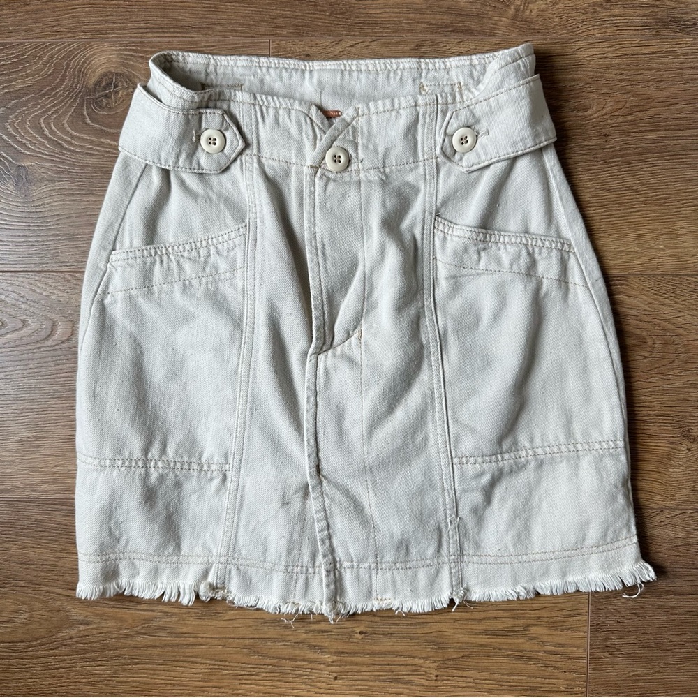 Free People Tan Skirt Size 4